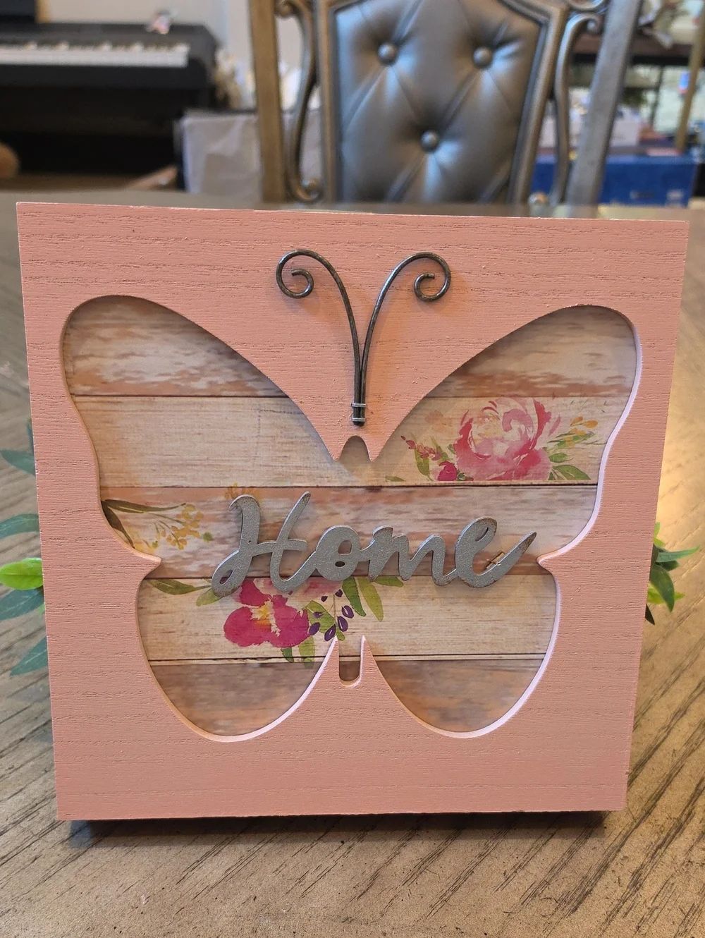 Home Butterfly Wood Decor